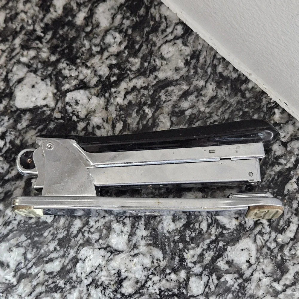 Ace Liner Vintage Black Stapler Model 502 Desktop Office Supply‎